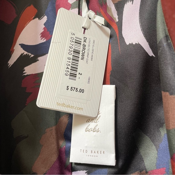 Beautiful Ted Baker Wool Wrap Coat - Picture 8 of 9